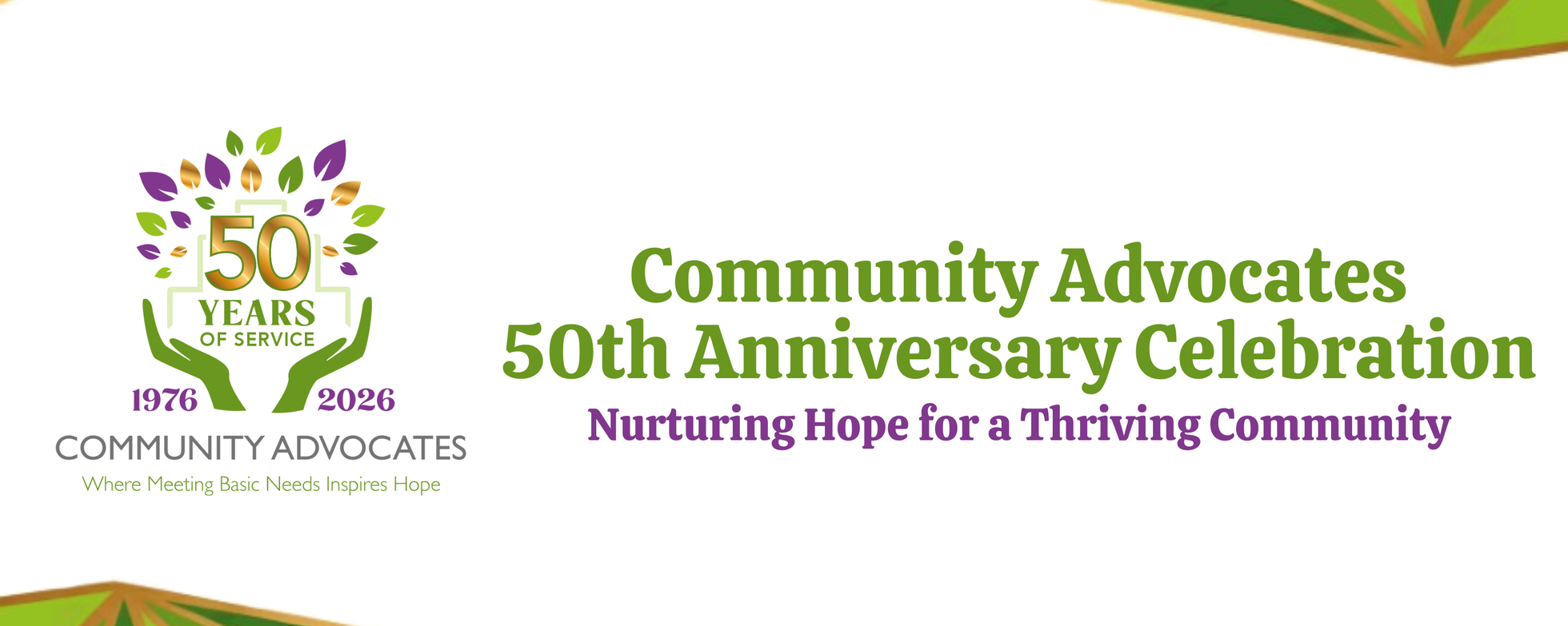Community Advocates 50th Anniversary Celebration